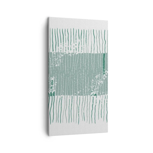 Obraz na plátne - Morská abstrakcia - 45x80 cm