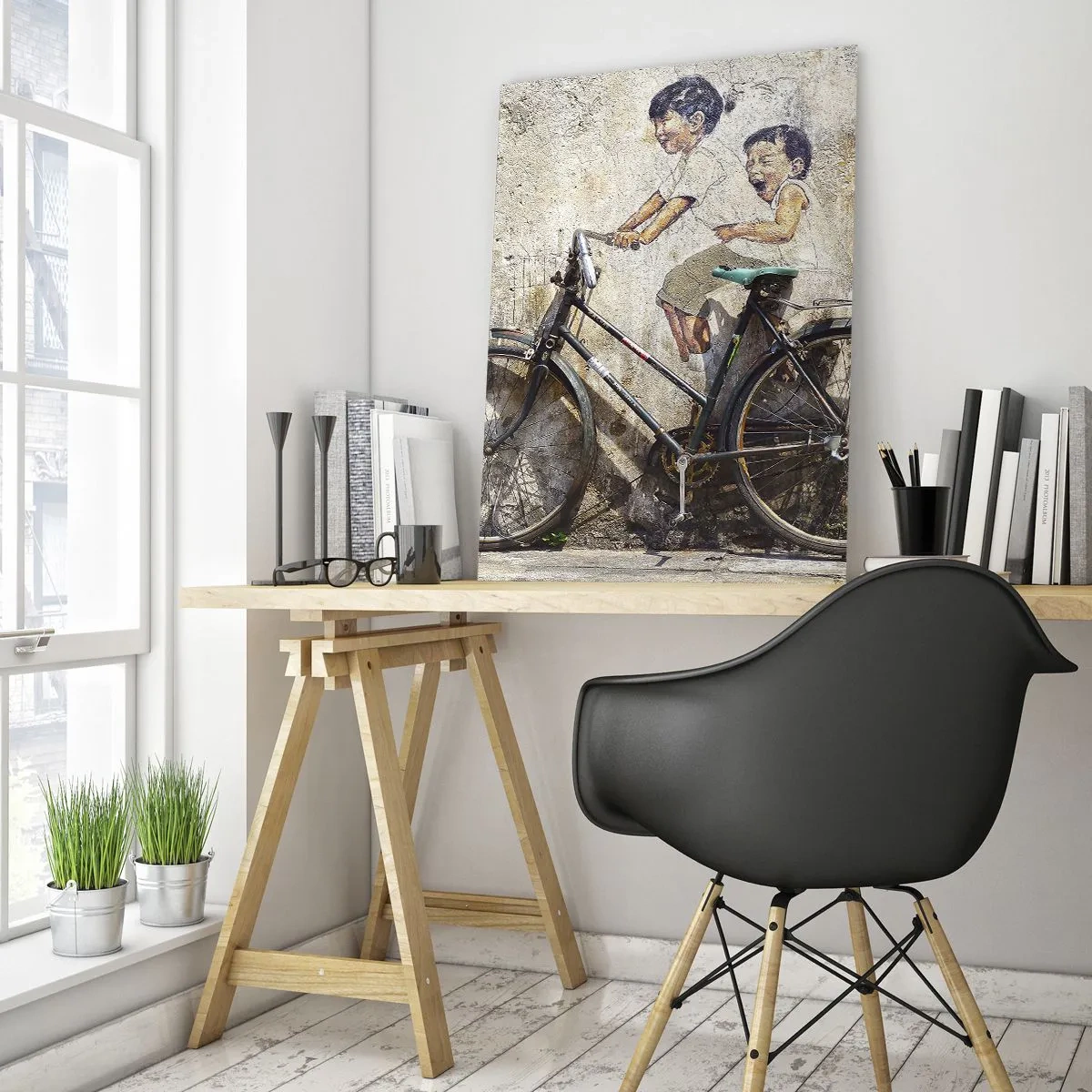 Obraz na skle - Pravda alebo klam? - 50x70 cm
