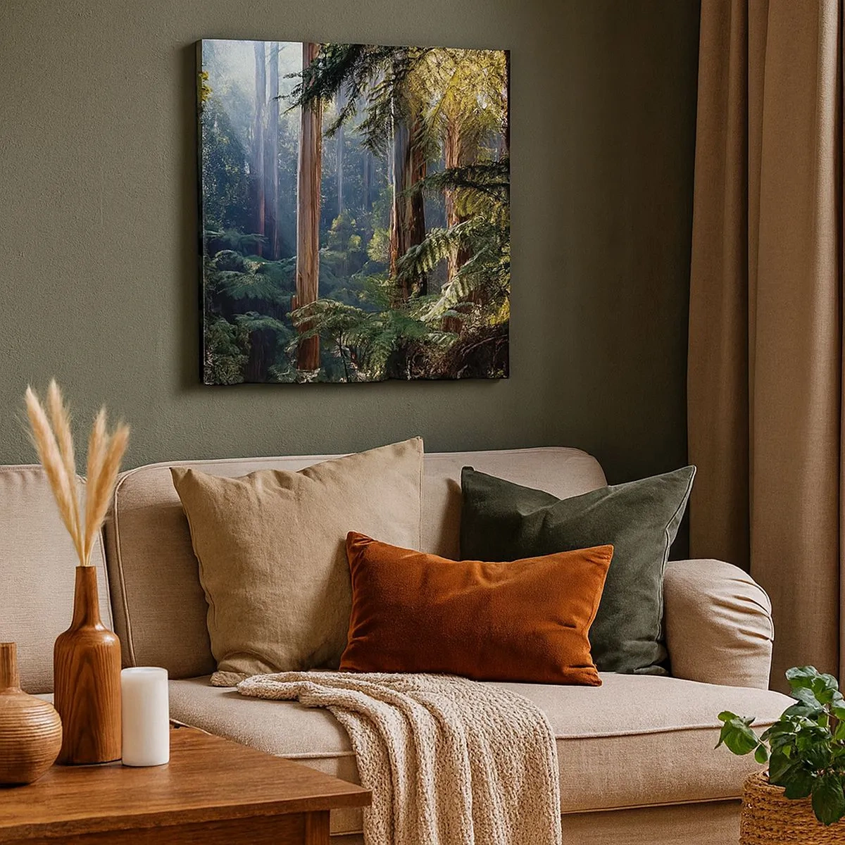 Obraz na plátne - Poviedka lesa - 30x30 cm