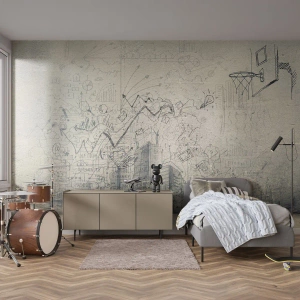 Fototapeta Premium Sand - Môj skvelý mestský život - Graffiti, Kus, Grafika - 200x140 cm