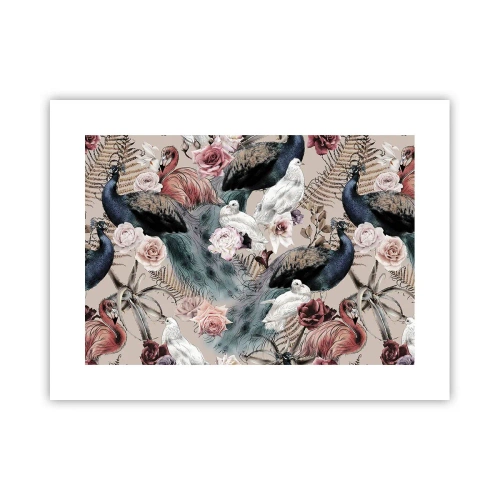 Plagát - V palácovej záhrade - 40x30 cm