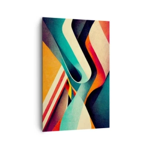 Obraz na plátne - Intenzívna kompozícia - 80x120 cm