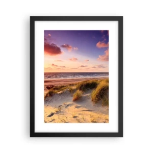 Plagát v čiernom ráme - Už letom vonia vzduch - 30x40 cm