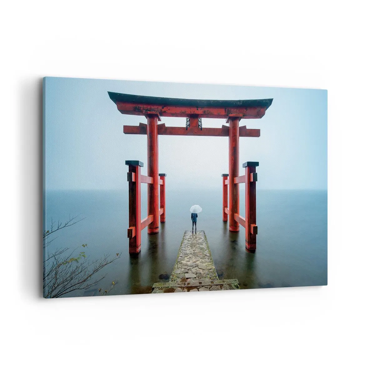 Obraz na plátne - Japonské zamyslenie - 120x80 cm