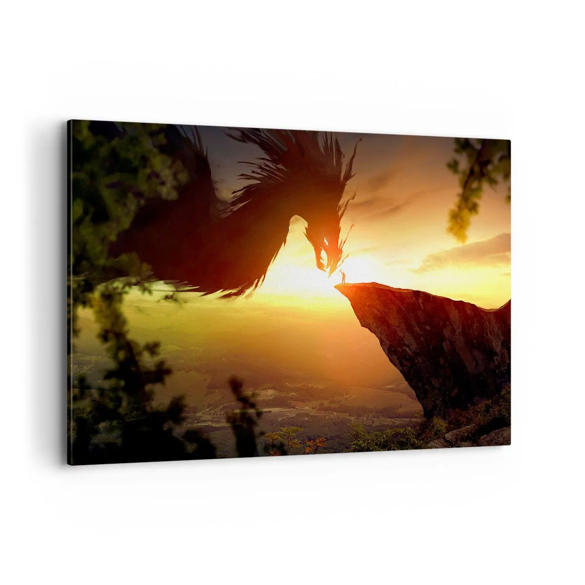 Obraz na plátne - Premožiteľ draka - 120x80 cm