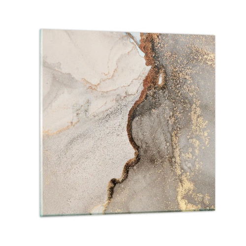 Obraz na skle - Na hranici farieb - 60x60 cm