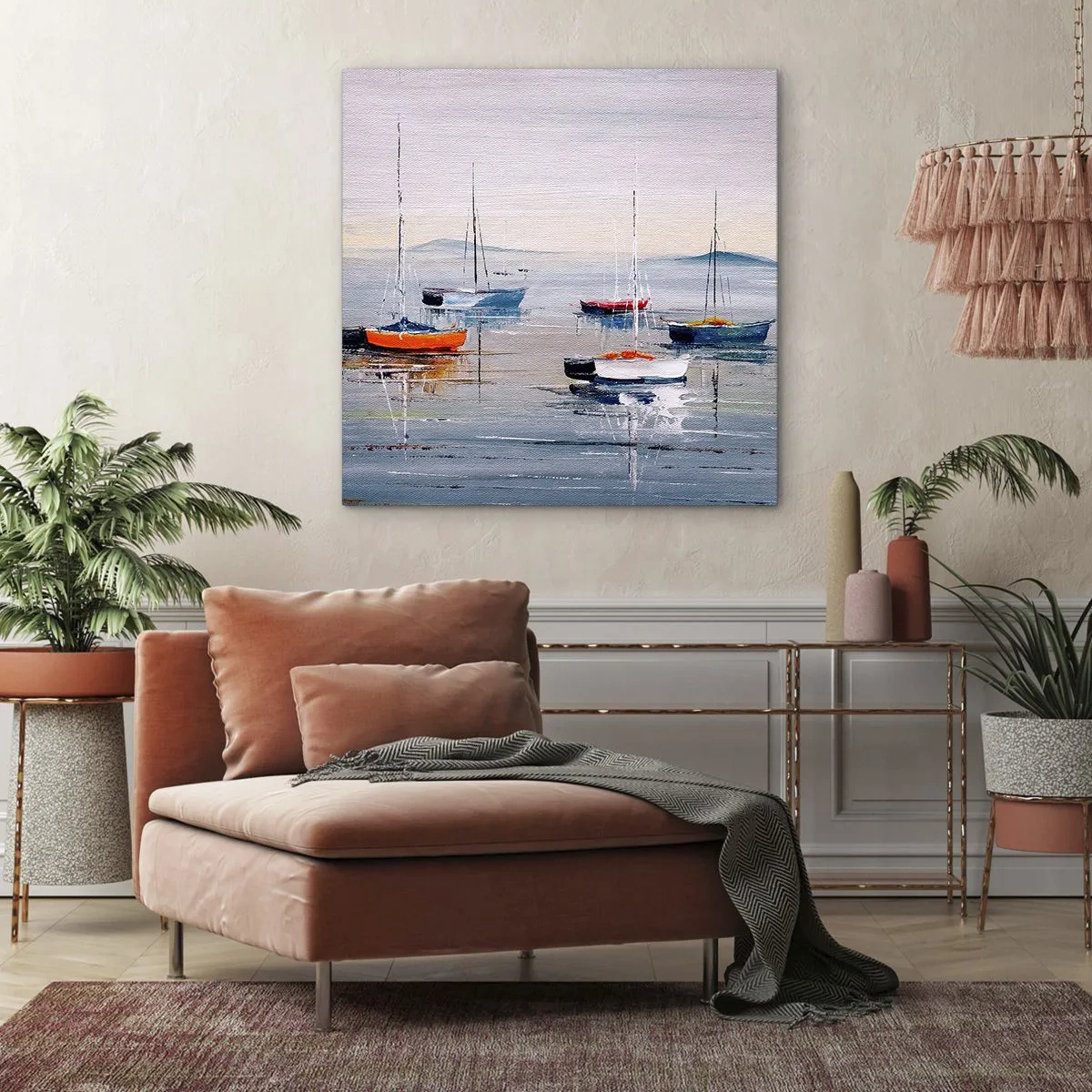 Obraz na plátne - Zaslúžený odpočinok - 60x60 cm