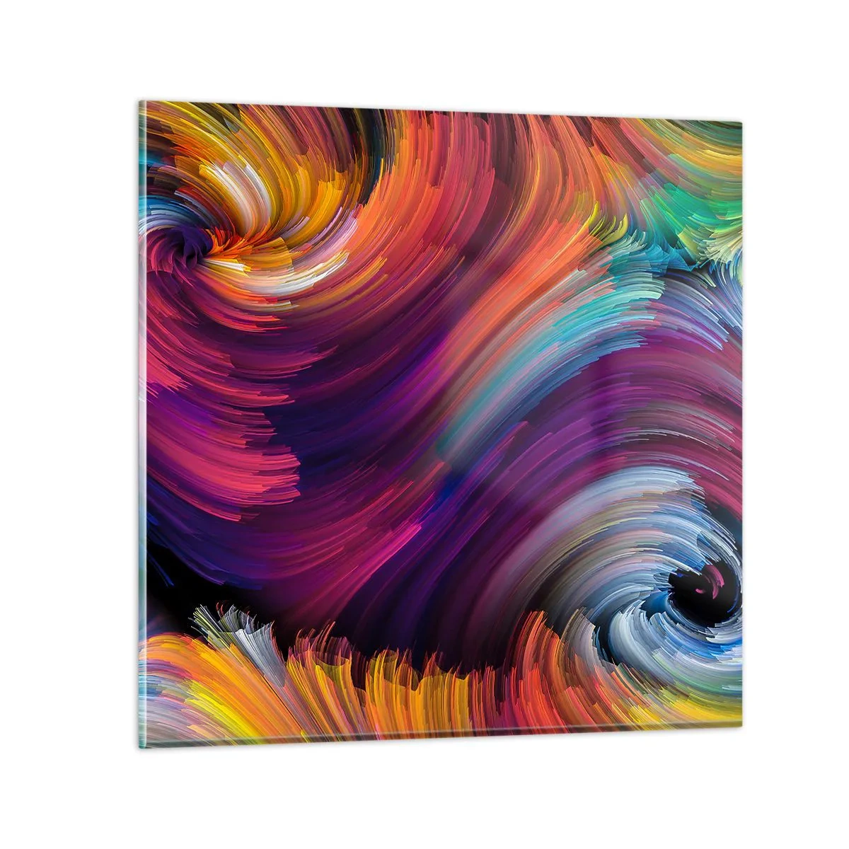 Obraz na skle - Začiatok nového sveta - 30x30 cm