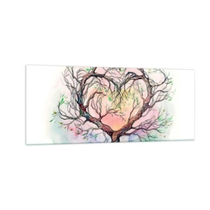 Obraz na skle - Spoločne proti víchriciam - 100x40 cm