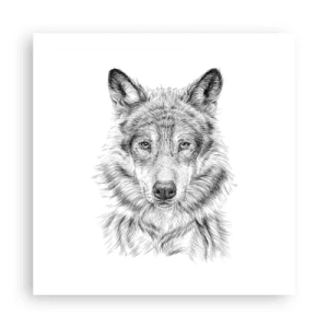 Plagát - Rodený vodca - 50x50 cm