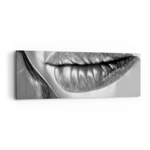 Obraz na plátne - Viem, na čo myslíš… - 90x30 cm