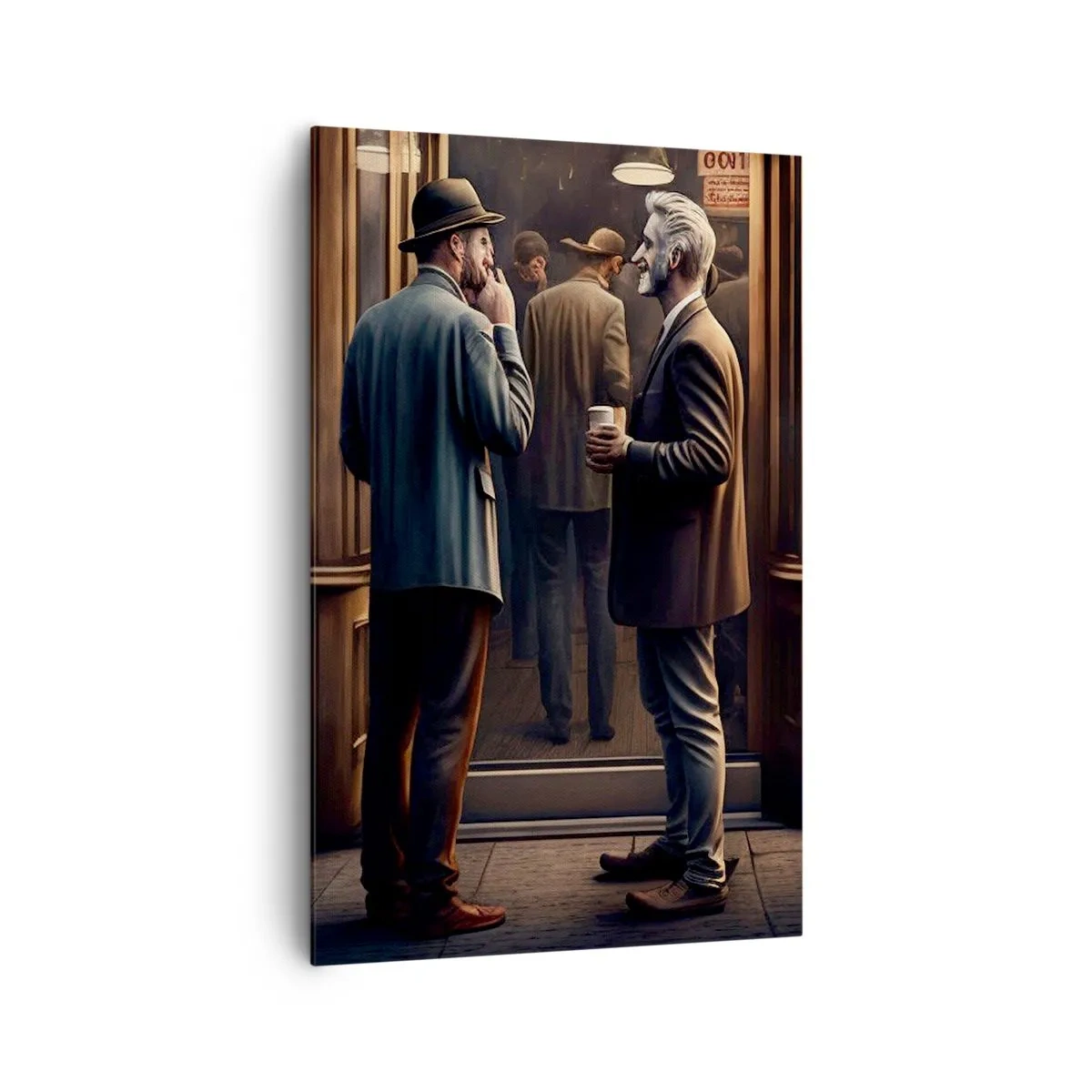 Obraz na plátne - Dobrá chvíľa dňa - 80x120 cm