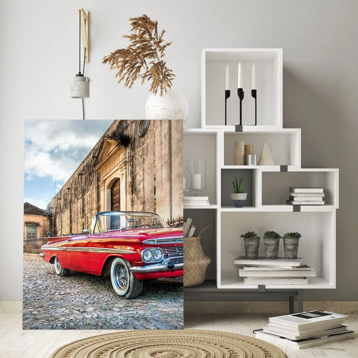 Obraz na skle - Kubánske vzrušenie - 70x100 cm