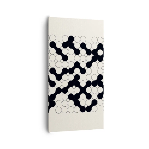 Obraz na plátne - Čínska hra – variácia - 65x120 cm