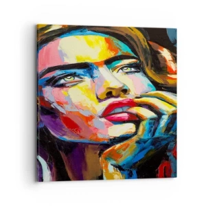 Obraz na plátne - Sny, ako vtáky letia oblohou - 70x70 cm