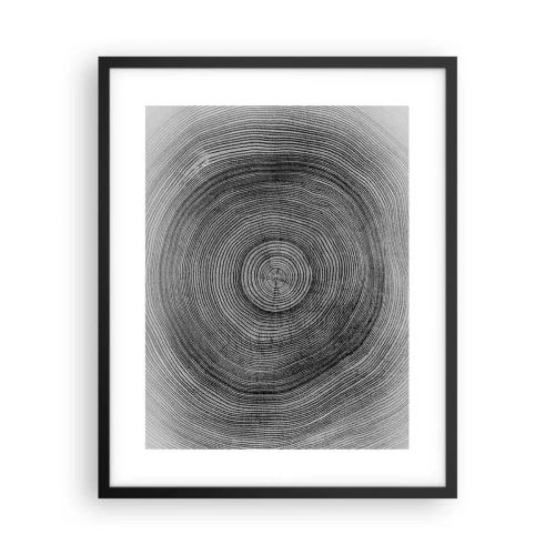 Plagát v čiernom ráme - Znamenie doby - 40x50 cm