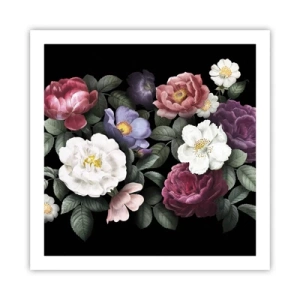 Plagát - Z anglickej záhrady - 60x60 cm