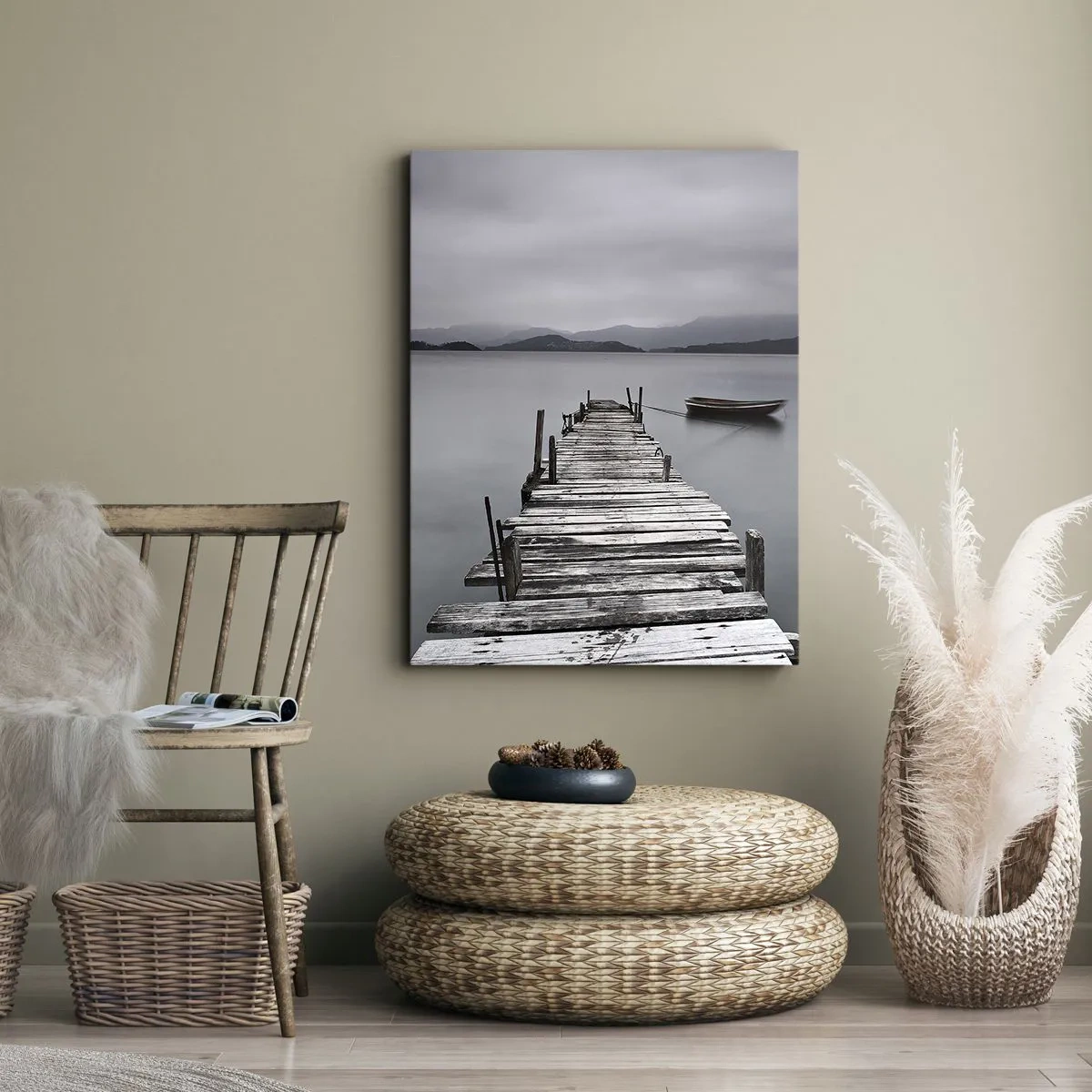 Obraz na plátne - Zajtra môžeš vyraziť - 45x80 cm