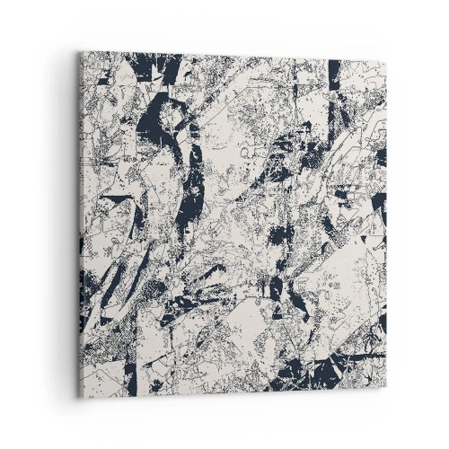 Obraz na plátne - Prelínanie protikladov - 60x60 cm