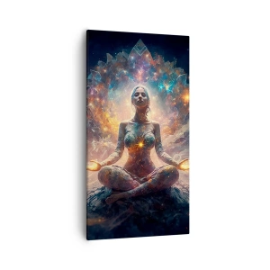 Obraz na plátne - Prúdenie dobrej energie - 55x100 cm