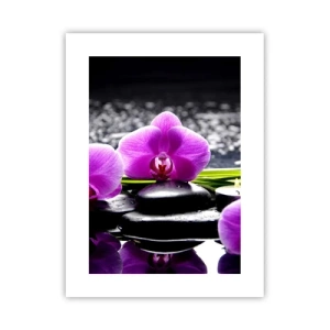 Plagát - Utopiť v tichu a pokoji - 30x40 cm