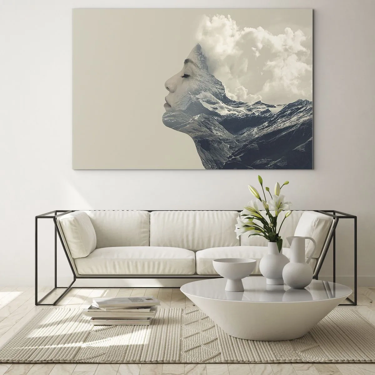 Obraz na skle - Krása živlov - 120x80 cm