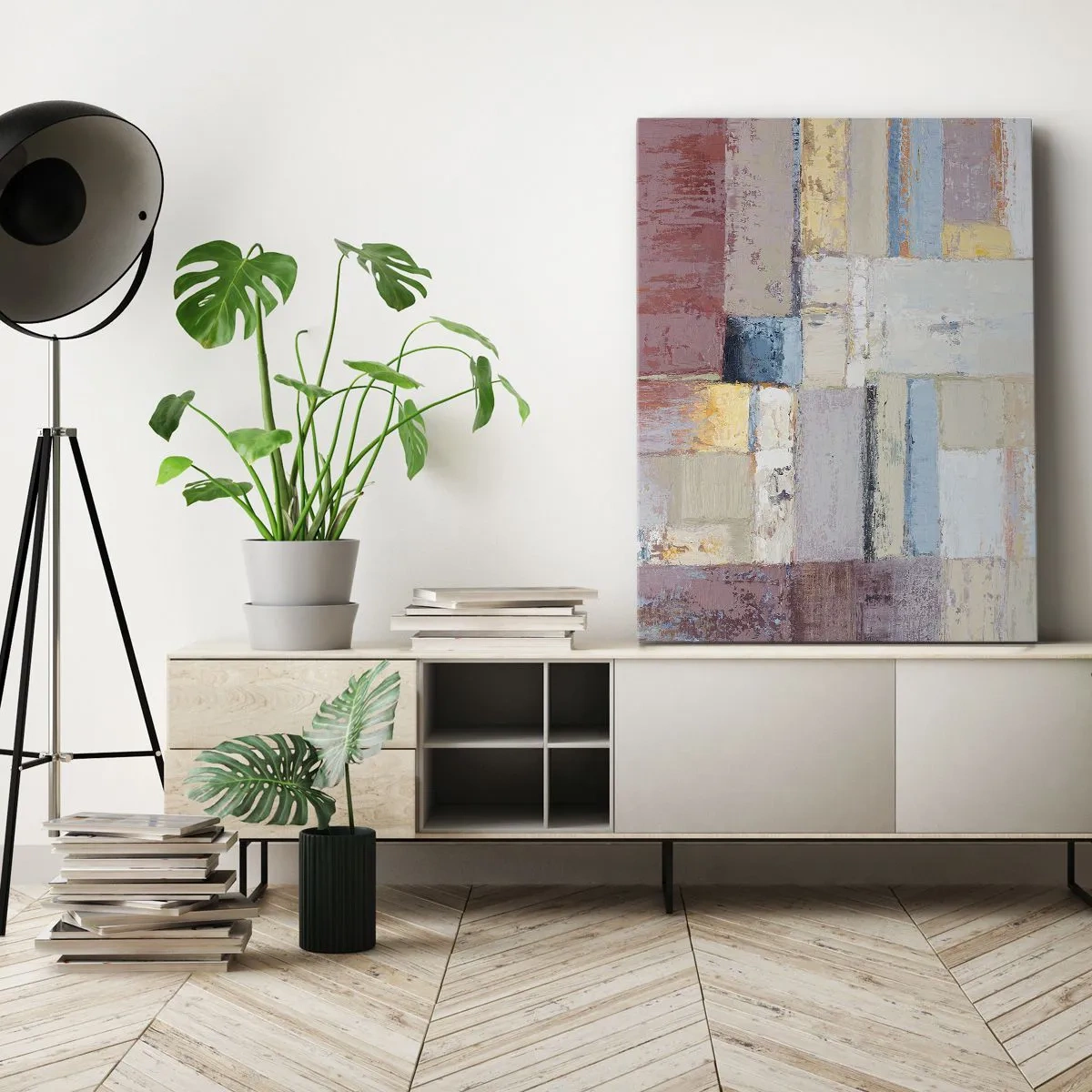 Obraz na plátne - Kľud geometrie - 50x70 cm