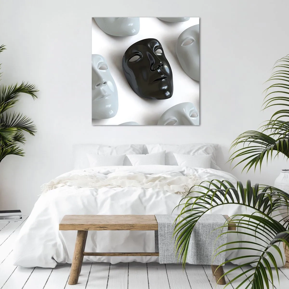 Obraz na plátne - Ako sa odlíšiť? - 70x70 cm