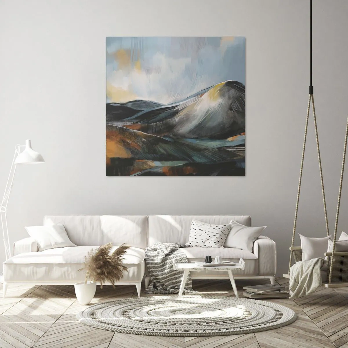 Obraz na plátne - Surové a krásne - 40x40 cm