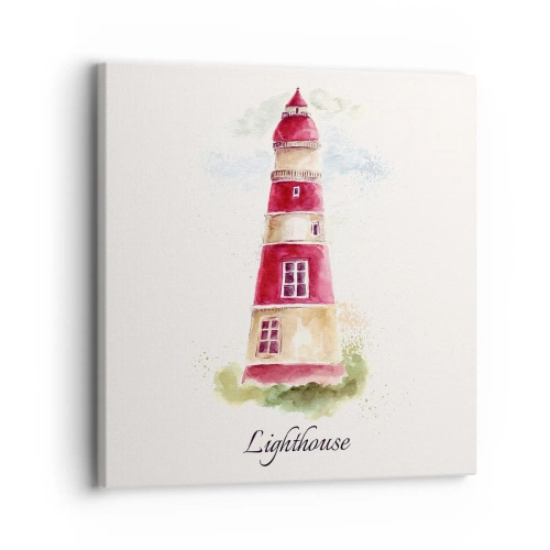 Obraz na plátne - Tu je vždy počasie - 30x30 cm