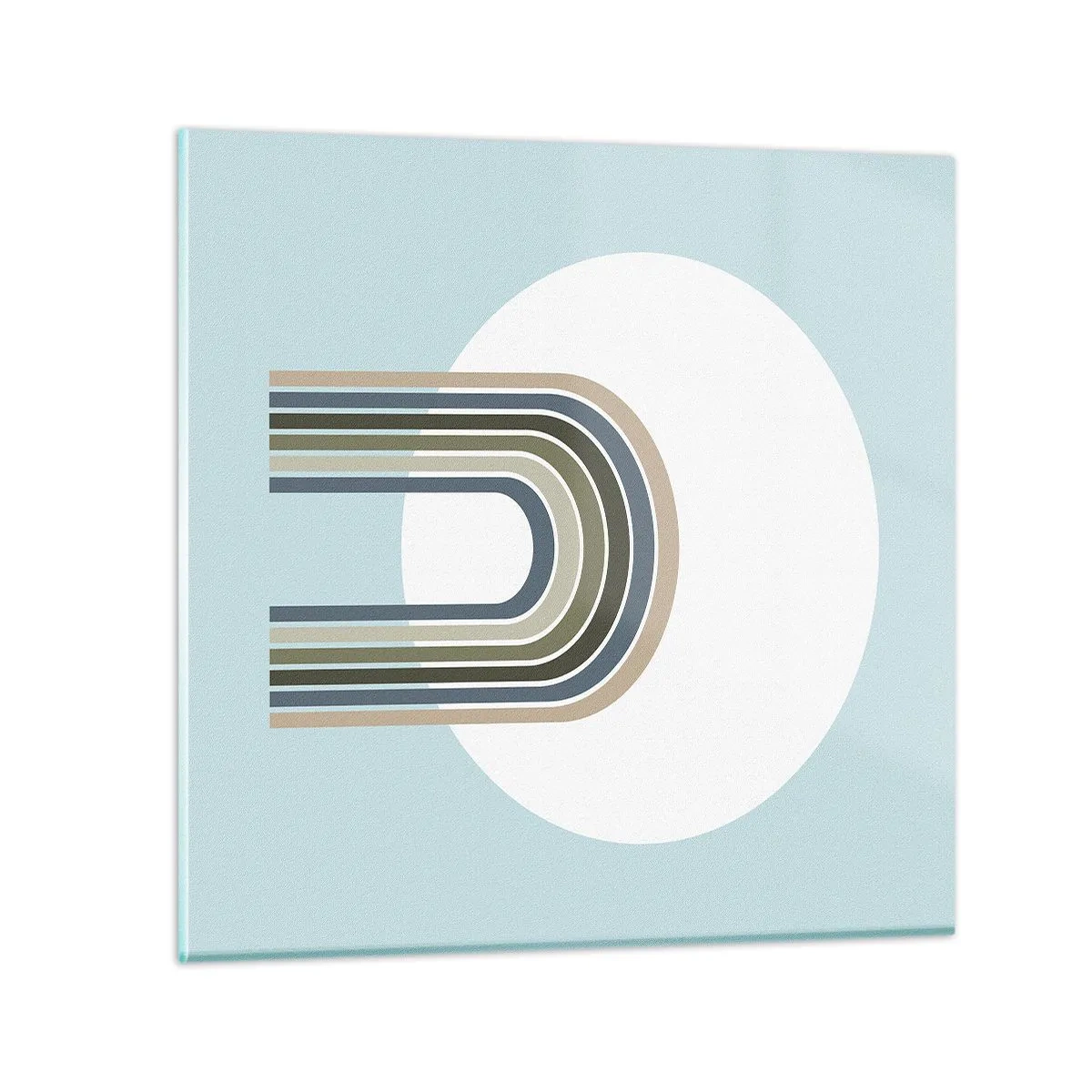 Obraz na skle - Neodolateľná príťažlivosť - 40x40 cm