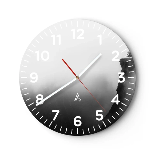 Nástenné hodiny - Na okraji sveta - 30x30 cm