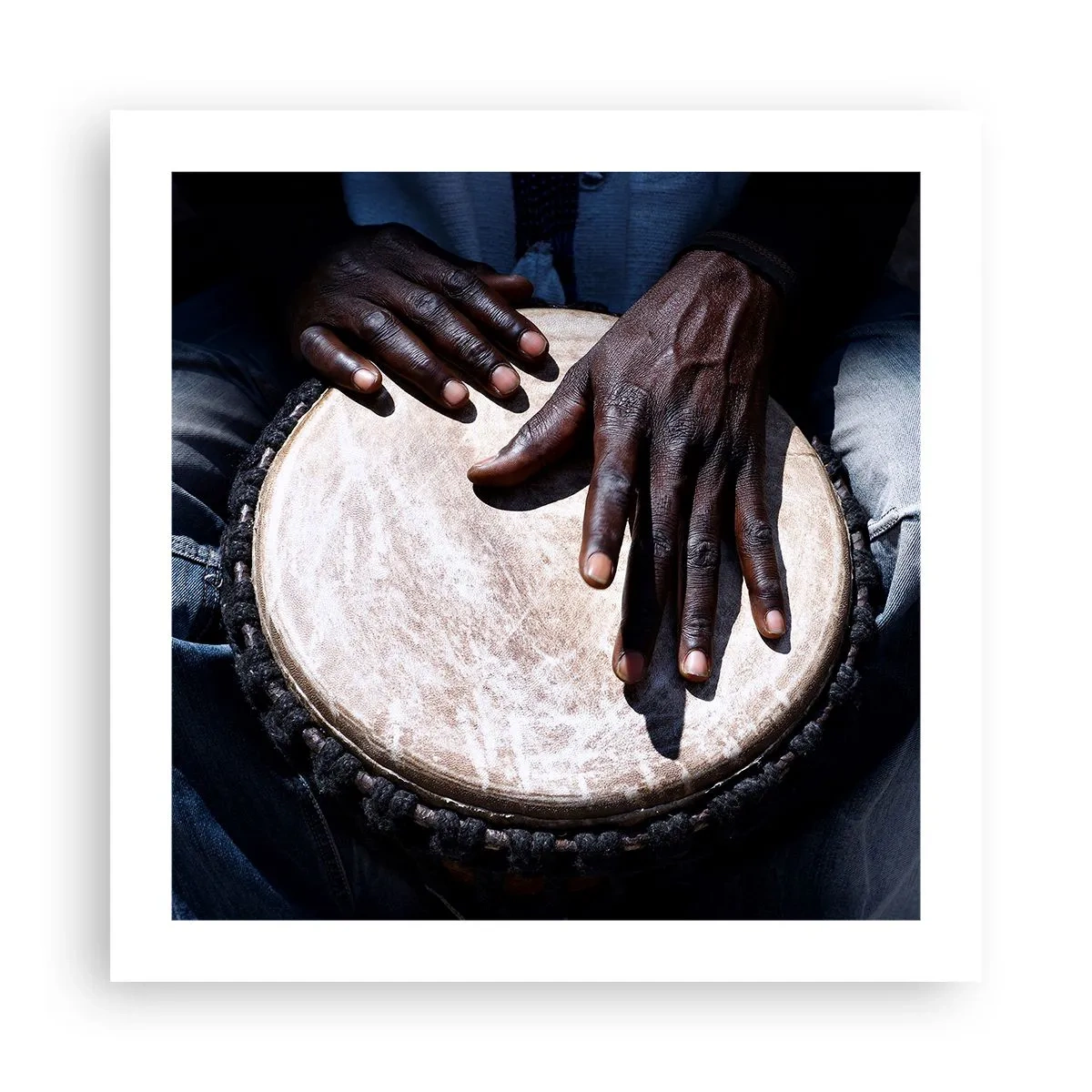 Plagát - Žite vo svojom rytme - 50x50 cm