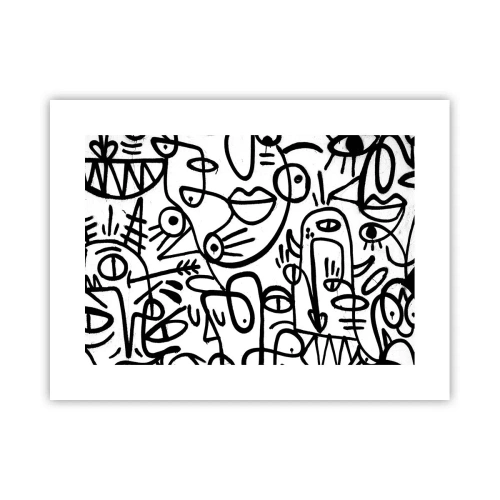 Plagát - Tváre a preludy - 40x30 cm