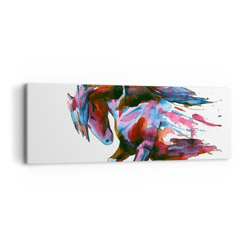 Obraz na plátne - Nadšenie - 90x30 cm