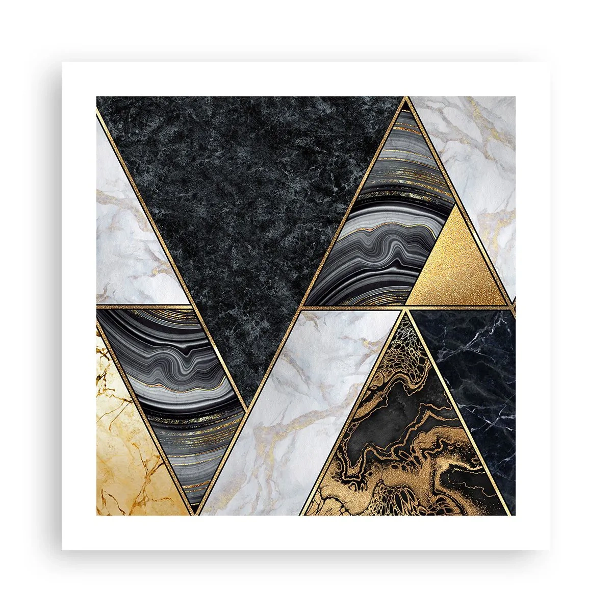 Plagát - Kameň vedľa kameňa - 50x50 cm