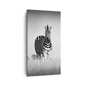 Obraz na plátne - A svet je aj tak čierno-biely - 45x80 cm