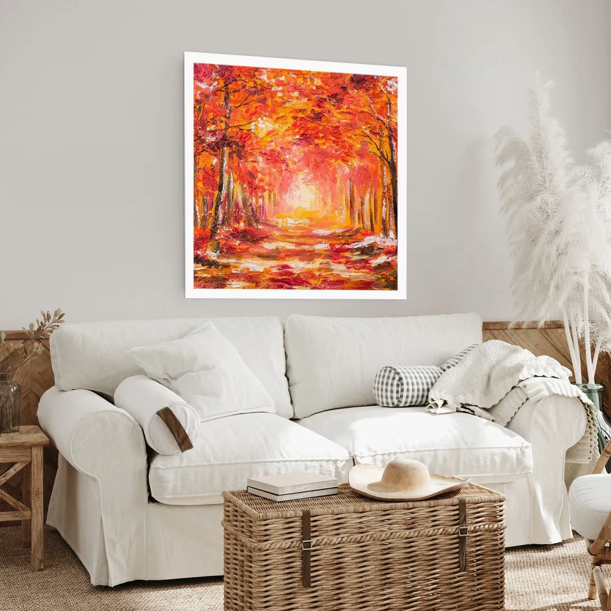 Plagát - Medený les - 40x40 cm