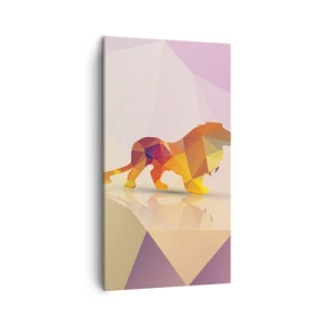 Obraz na plátne - Diamantový kráľ - 45x80 cm