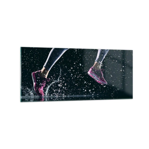 Obraz na skle - Bež ako vietor - 120x50 cm