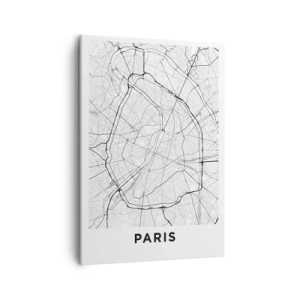 Obraz na plátne - Kvet Paríža - 50x70 cm