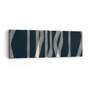 Obraz na plátne - Pokus o prelomenie temnoty - 90x30 cm