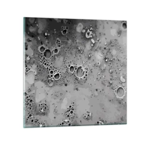 Obraz na skle - Ako mesačná krajina - 70x70 cm