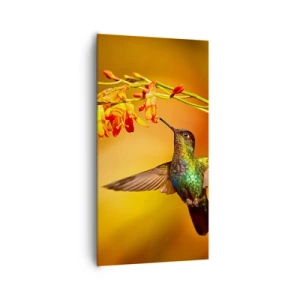 Obraz na plátne - Posol svetla podľa Májov - 65x120 cm