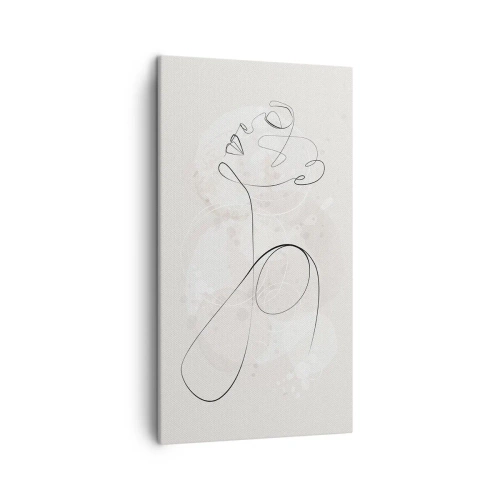 Obraz na plátne - Špirála krásy - 45x80 cm