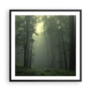 Plagát v čiernom ráme - Než sa prebudí - 60x60 cm