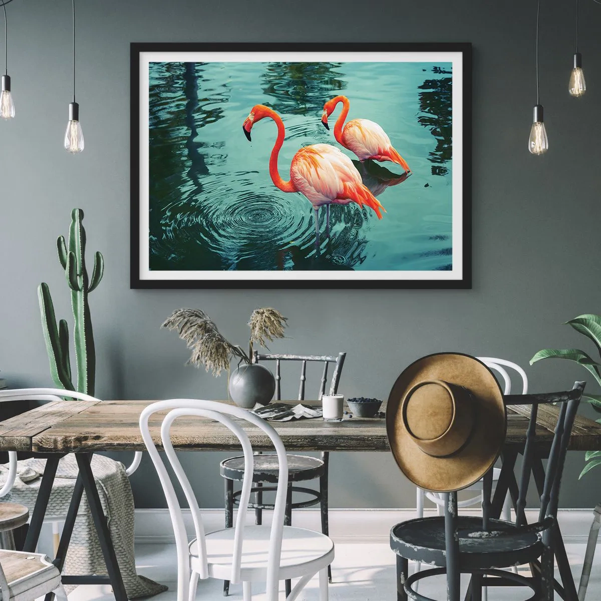 Plagát v čiernom ráme - Teraz sme v móde - 100x70 cm