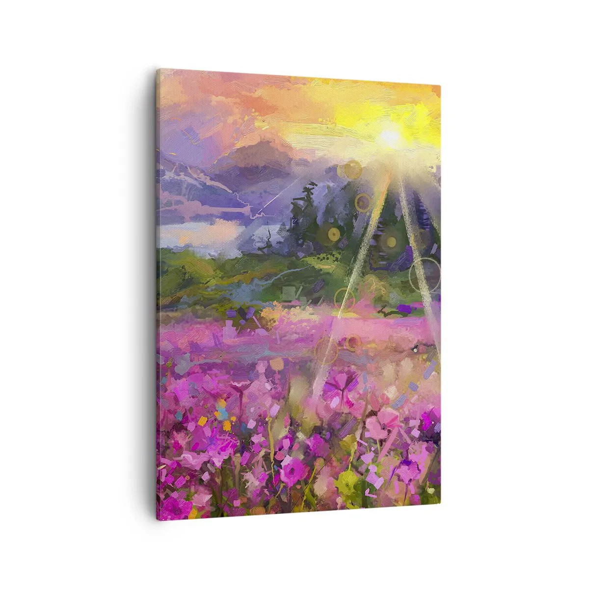 Obraz na plátne - V údolí v starostlivosti slnka - 50x70 cm