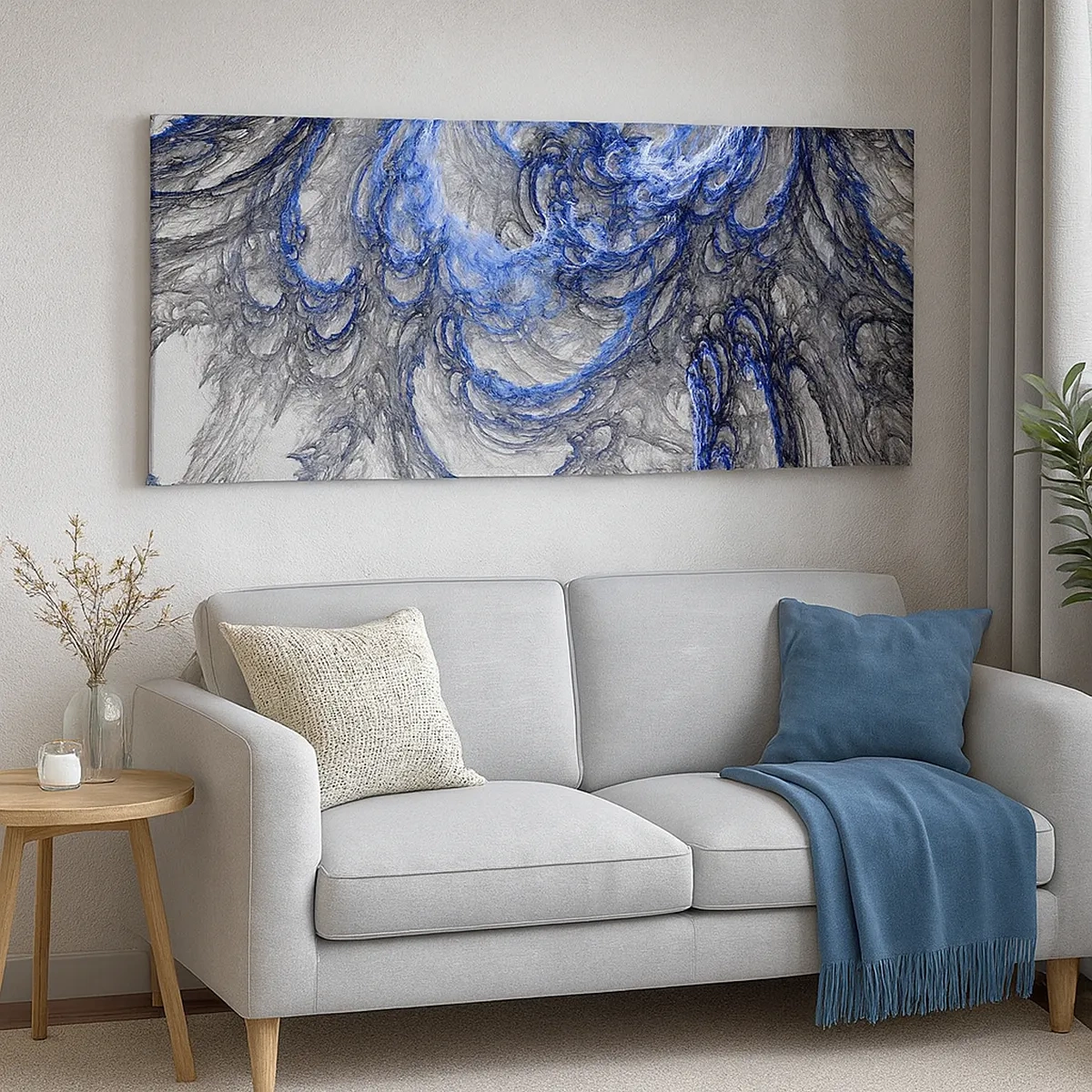 Obraz na plátne - Zrod vlny - 30x30 cm