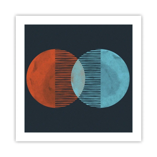 Plagát - Astronomická fantázia - 50x50 cm